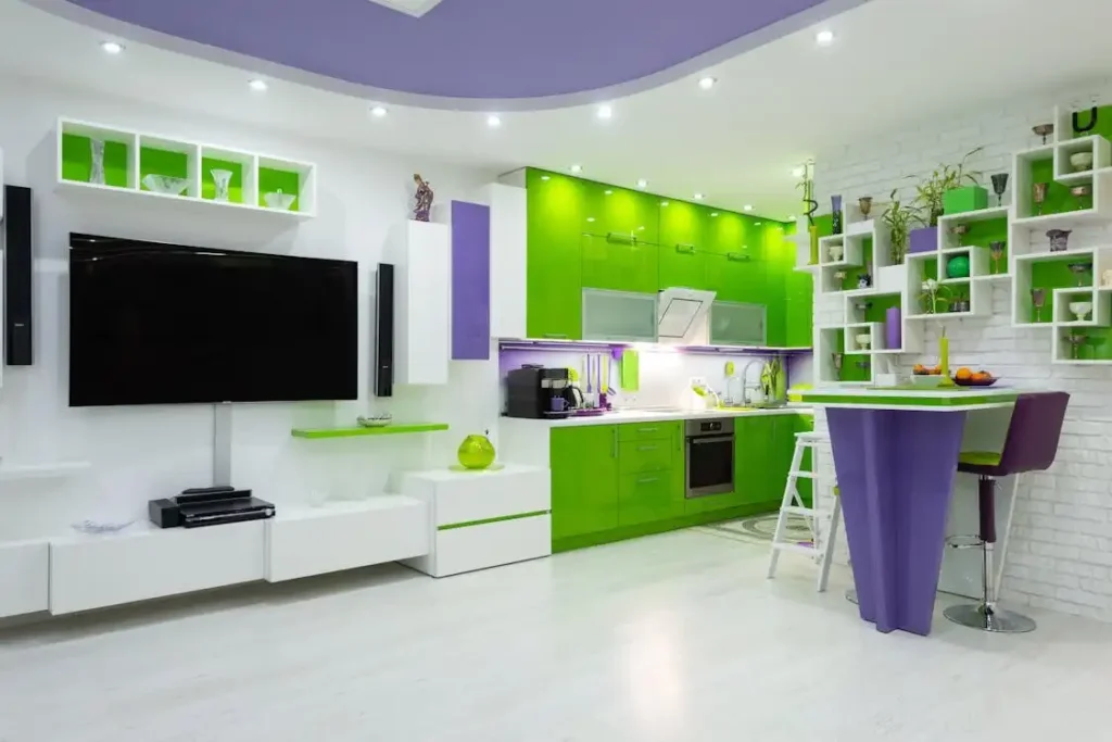 Accent Colours Living Room