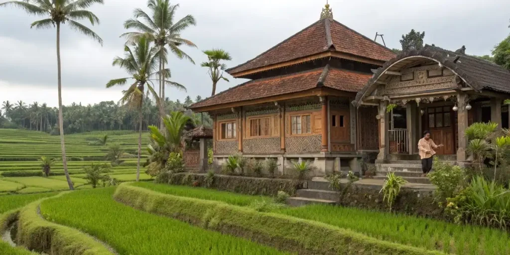Main Components of Rumah adat Balis